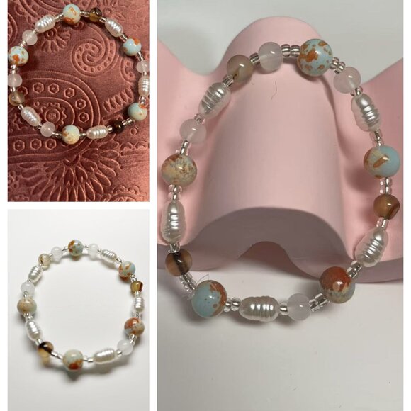 Multicolor Bead Bracelet, Novel Derivative Bracelet - Picture 12 of 13